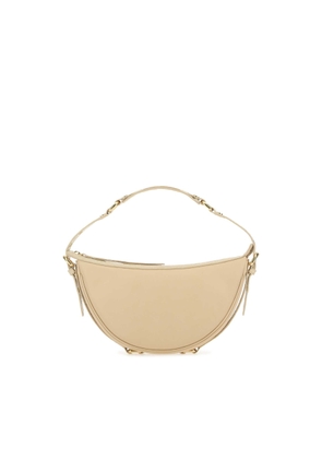 BY FAR Cream Leather Gib Shoulder Bag