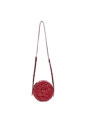 Valentino Garavani Red Elegant Round Shoulder Bag