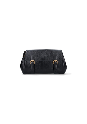Dries Van Noten Leather Shoulder Bag