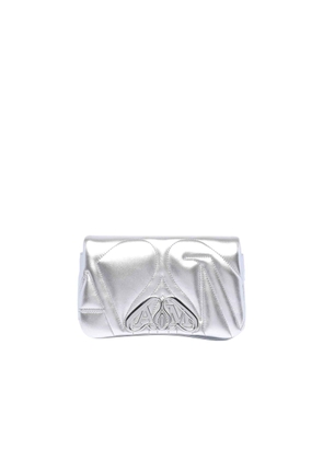 Alexander McQueen Light Silver The Mini Seal Bag