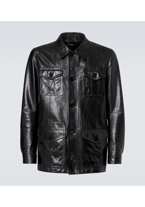 Tom Ford Leather field jacket