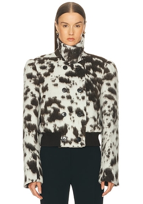 Dries Van Noten Vudy Jacket in Brown - Brown. Size 36 (also in ).