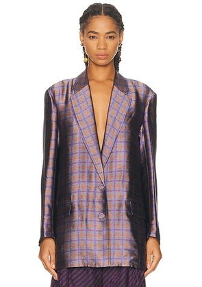 Dries Van Noten Bastis Jacket in Purple - Purple. Size S (also in ).