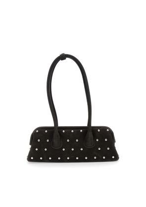 Osoi Boat Wide Mini Brown Shoulder Bag