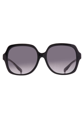 Coach Grey Gradient Square Ladies Sunglasses HC8395F 50023C 56