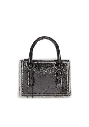 Dentro Lead Leather Mini Otto Handbag