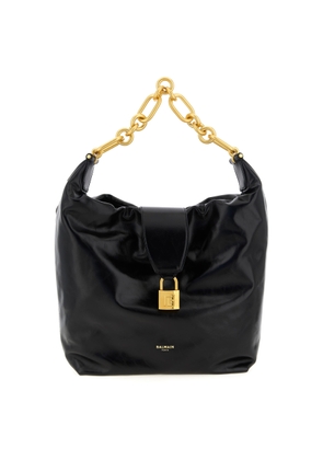 Balmain Sync Hobo Shoulder Bag