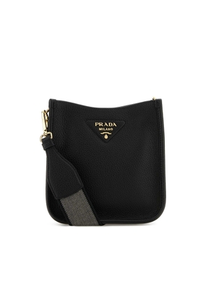 Prada Black Leather Crossbody Bag