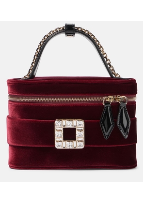 Roger Vivier Velvet vanity bag
