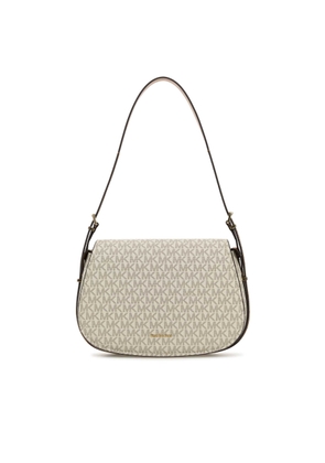 Michael Kors Printed Canvas Moore Shoulder Bag