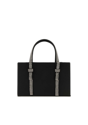 Kara Black Nappa Leather Handbag
