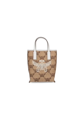 Mcm Logo Tote Bag