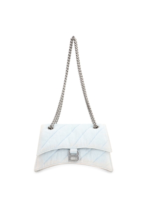 Balenciaga Denim Crush S Shoulder Bag