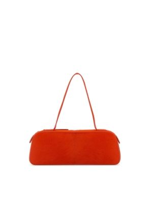 Khaite Orange Calf Hair Simona Shoulder Bag