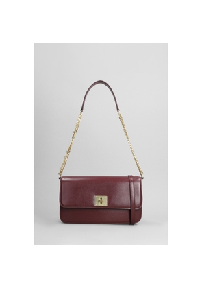 Golden Goose Gioia Burgundy Leather Crossbody Bag