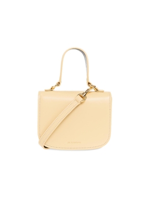 Jil Sander Logo Print Top Handle Shoulder Bag