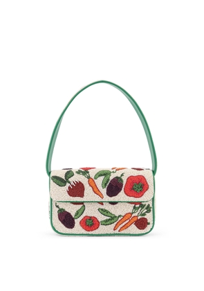 Staud Tommy Beaded Bag Shoulder Bag With All-Over Beads