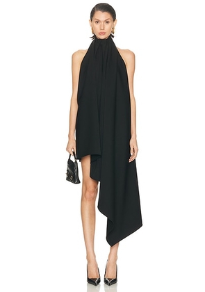 Givenchy Asymmetric Dress in Black - Black. Size 36 (also in 38, 40).
