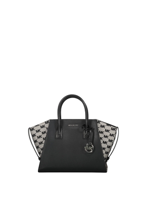 Michael Kors Leather And Fabric Bag