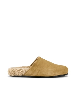 Jenni Kayne Suede Ashby Clog in Sand - Beige. Size 40 (also in ).