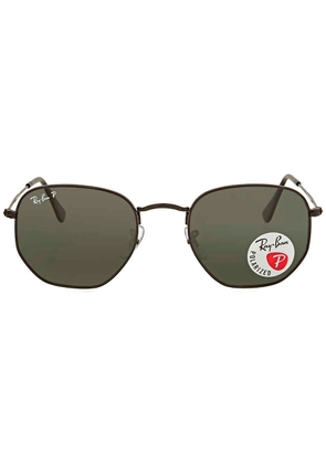 Ray Ban Hexagonal Flat Lenses Polarized Green Classic G-15 Unisex Sunglasses RB3548N 002/58 51