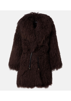 Self-Portrait Shearling coat