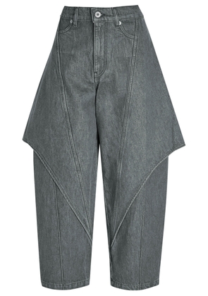 JW Anderson Panelled Barrel-leg Jeans - Light Grey - 28 (W28 / UK10 / S)