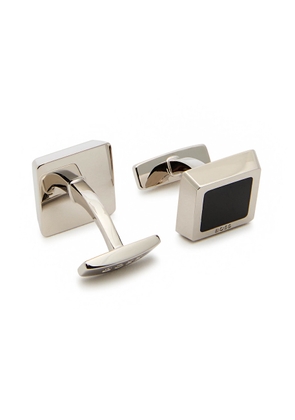 Boss Franzisko Enamelled Cufflinks - Black - One Size