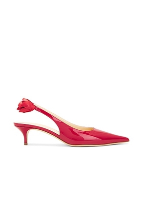 Magda Butrym Sling Back Kitten Heel in Red - Red. Size 37 (also in ).