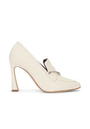 Magda Butrym Loafer Pump in Cream - Cream. Size 40 (also in ).