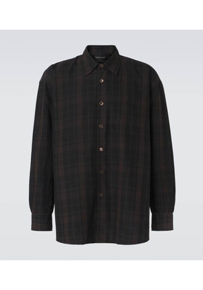Our Legacy Borrowed checked shirt