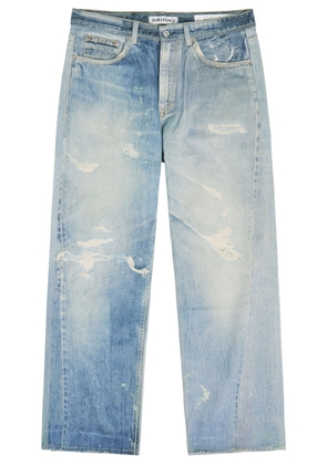 Our Legacy Third Cut Printed Straight-leg Jeans - Blue - 32 (W32 / M)