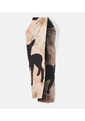 Vivienne Westwood Draped maxi skirt