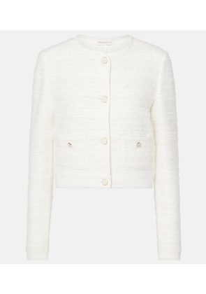 Nina Ricci Cotton-blend tweed cardigan