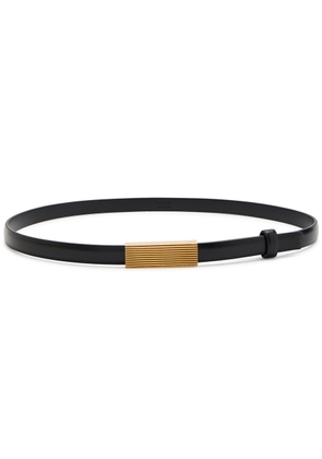 Khaite Empire Leather Belt - Black - 75 (UK 8 / S)