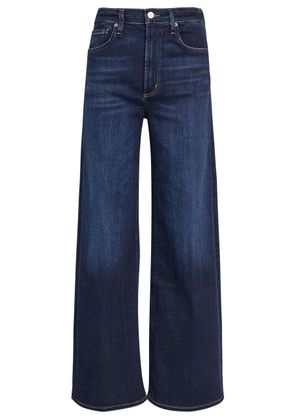 Citizens OF Humanity Lyra Wide-leg Jeans - Dark Blue - 27 (W27 / UK8-10 / S)
