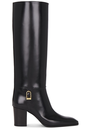 Saint Laurent Knee High Boot in Nero - Black. Size 38.5 (also in ).