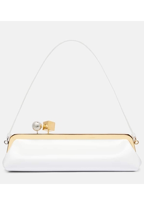 Jacquemus Salon leather clutch