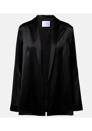 Galvan Julianne satin blazer