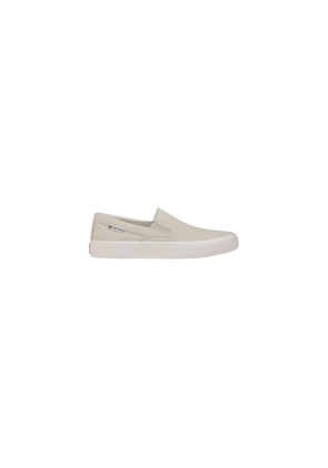 Tommy Hilfiger Jeans Beige Recycled Cotton Slip-On Loafers - EU42/US9