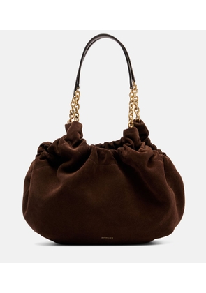 DeMellier Miami Midi suede shoulder bag