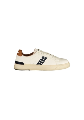 White Leather Men Sneaker - EU44/US11