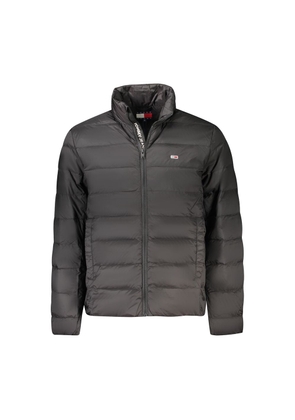 Black Polyamide Men Jacket - L