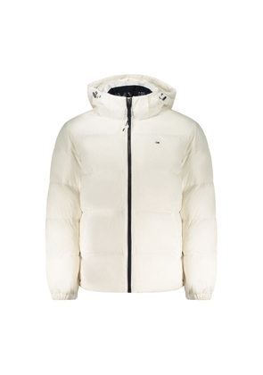 Tommy Hilfiger White Polyester Jackets & Coat - M