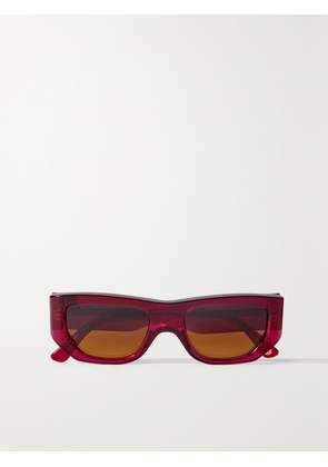 KIMEZE - D-frame Acetate Sunglasses - Pink - One size