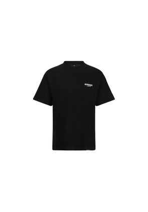 Represent Black Cotton T-Shirt - XS