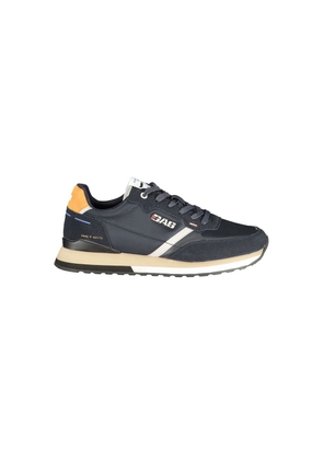Gas Blue Polyurethane Men Sneaker - EU42/US9