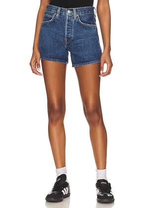 AGOLDE Parker Long Short in Denim-Dark. Size 33. Also in 34.