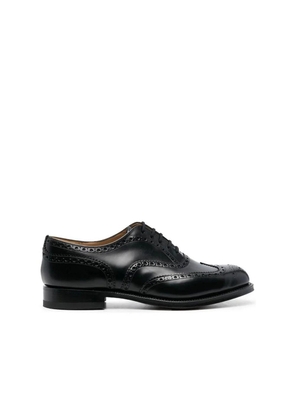 Dior Black Calfskin Oxfords And Derbies - EU40/US7