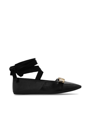 Gucci Black Calfskin Ballet Flats - EU35/US5